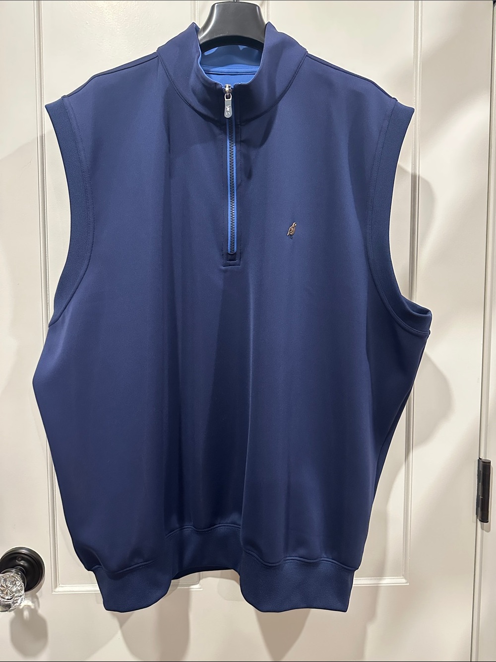 Fairway & Greene Navy Golf Tech Vest with Hyannisport Logo